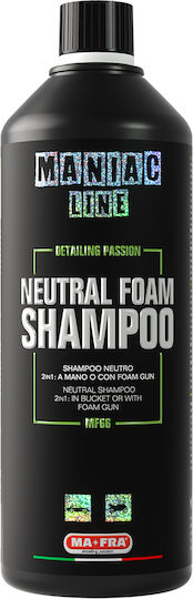 Ma Fra Maniac Line Neutral Active Foam Car Washing Shampoo With Bubble Gum Perfume 1L