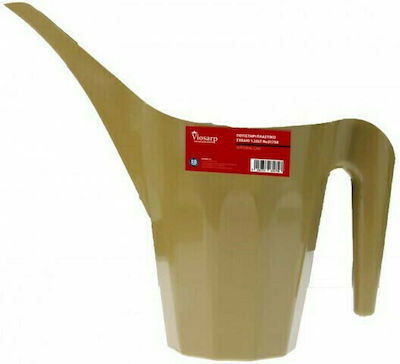 Miltoplast Plastic Watering Can 1.7lt Mocca