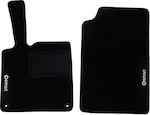 Tuft Front Mats 2pcs from Carpet for Smart ForTwo Black