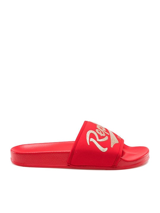 Up U State Frauen Flip Flops in Rot Farbe