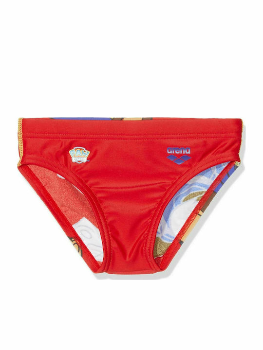 Arena Kids Swimwear Swim Briefs Red