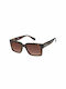 Slazenger Men's Sunglasses with Brown Tartaruga Plastic Frame and Brown Lens 6789.C5