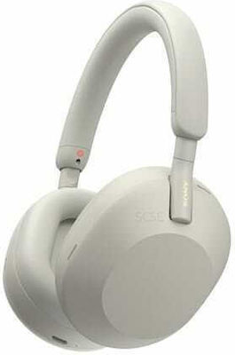 Sony WH-1000XM5 Wireless/Wired Over Ear Headphones with 30 hours of Operation Silver WH1000XM5S.CE7