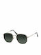 Slazenger Herren Sonnenbrille mit Silber Metall Gestell und Grün Linse