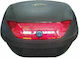 Falcon 888 Μπαγκαζιέρα Μοτοσυκλέτας 51lt Μαύρη