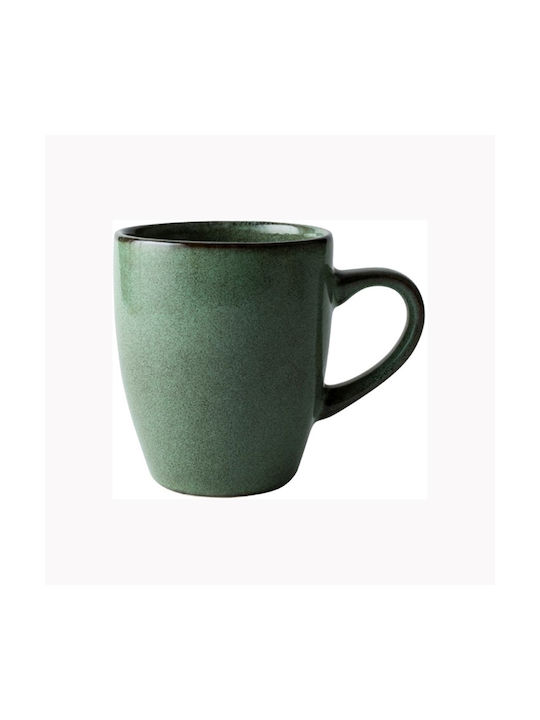 Dutch Rose Ceramic Cup Green 250ml