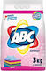 ABC Απορρυπαντικό σε Σκόνη Bright Colors για Χρωματιστά Ρούχα 30 Μεζούρες