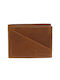 Lavor Men's Leather Wallet with RFID Coffee Open