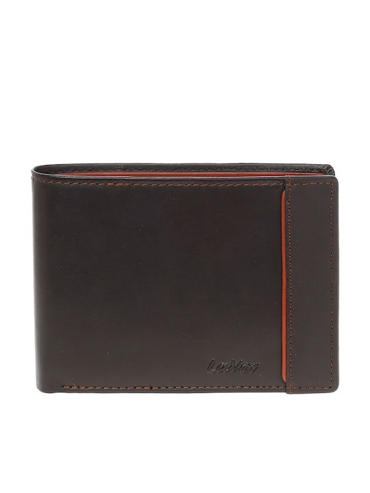Lavor Leather Men's Wallet Classic with RFID Brown