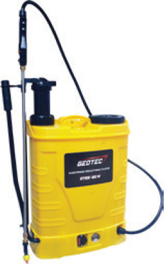 Geotec GTES-20M Rückenspritze 12V mit Batterie 8Ah mit Kapazität 20Es 5.6bar