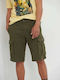 Funky Buddha Men's Shorts Cargo Khaki