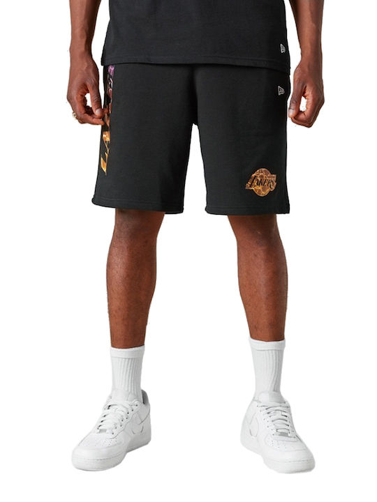 New Era La Lakers Αθλητική Ανδρική Βερμούδα Μαύρη