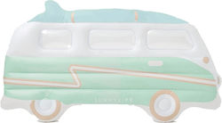 Sunnylife Luxe Lie-On Campervan Παιδικό Φουσκωτό Στρώμα Θαλάσσης σε Τιρκουάζ Χρώμα