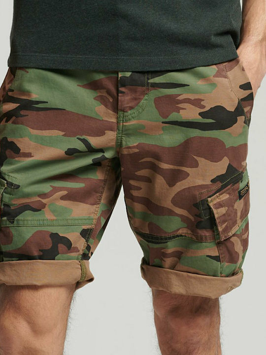 Superdry Ovin Vintage Core Men's Shorts Cargo Khaki M7110300A-EAC
