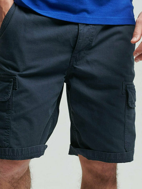 Superdry Ovin Vintage Men's Shorts Cargo Navy Blue