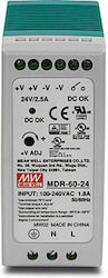Trendnet DIN Rail Power Supply 60W