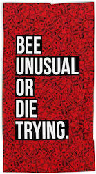 Bee. Unusual. Микрофибърна Кърпа За Тяло Червена
