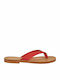 Sandale Casual Damă de Piele Portocalii