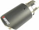 Exhaust Muffler for Universal Τύπου Akrapovic Mirror Polished