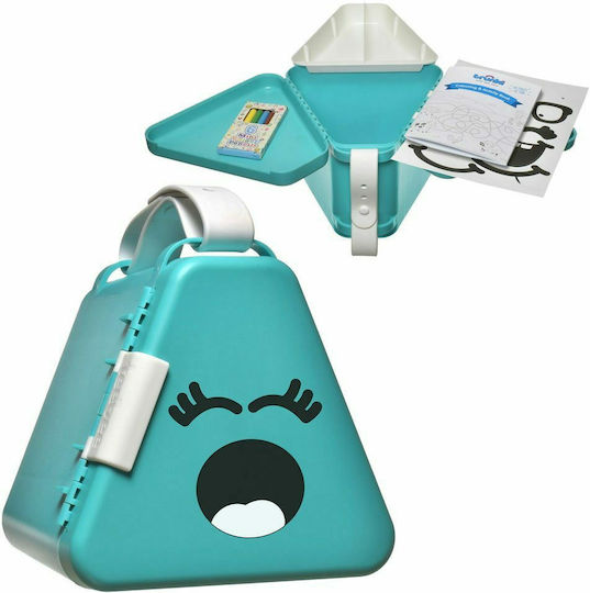 Trunki Kinder Aufbewahrungsbox aus Kunststoff Teebee Türkis 18x18x16cm 1Stück