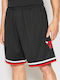 Chicago Bulls Αθλητική Ανδρική Βερμούδα Μαύρη