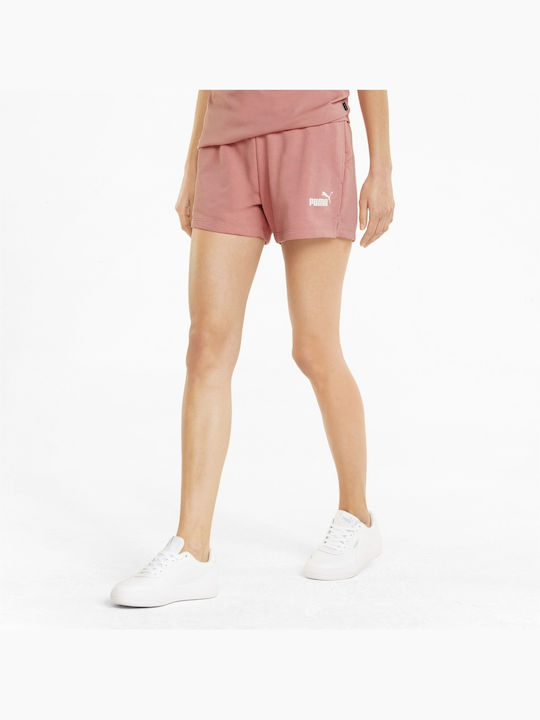 PUMA Γυναικείο Ψηλόμεσο Αθλητικό Σορτς Ροζ