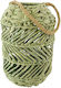 Atmosphera Lantern Rope Floor Green 22x22x54εκ. 1pcs