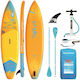 Aquatone Flame 12’6” Aufblasbar SUP Brett mit L...