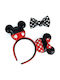 Loungefly Детска Стека За Коса Mickey & Minnie Valentines С Уши Многоцветна