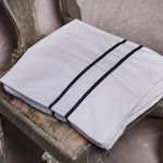 Baby Bloom Baptism Towel Set Λευκό