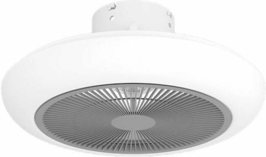 Eglo Sayulita Tip Închis Plafonieră 44.5cm Cu Lentile De Mărire Gri