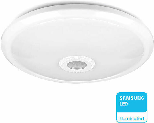 V-TAC Plafonieră de Tavan Baie 29buc Albă cu LED Integrat