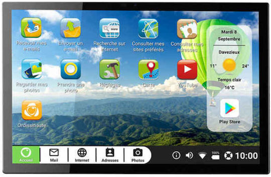 Ordissimo Celia 4G 10.1Zoll Tablet (4GB/64GB) Schwarz