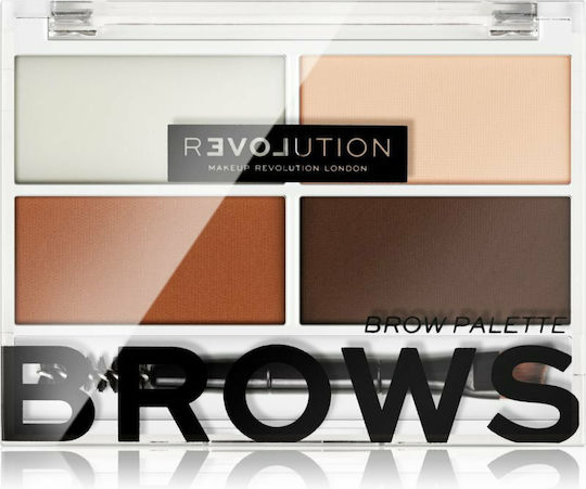 Revolution Beauty Colour Cult Augenbrauen-Make-up Palette Medium