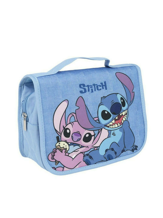 Damen Necessaire Stitch in Blau Farbe 25cm