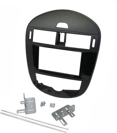 DIN Fascia Panels 2 Din for Nissan Pulsar with Clima 2015