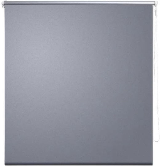 vidaXL Roller Blinds Total Blackout Gray W140xH230cm 240173