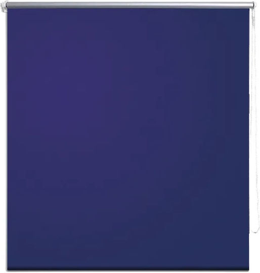vidaXL Roller Blinds Partial Blackout Navy W160xH175cm 240141