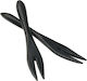 Leone Cutlery Disposable Wooden 12pcs