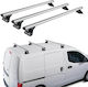 Cruz Autodachträger Aluminium 128cm Universell mit Dachträgerfüßen Silber