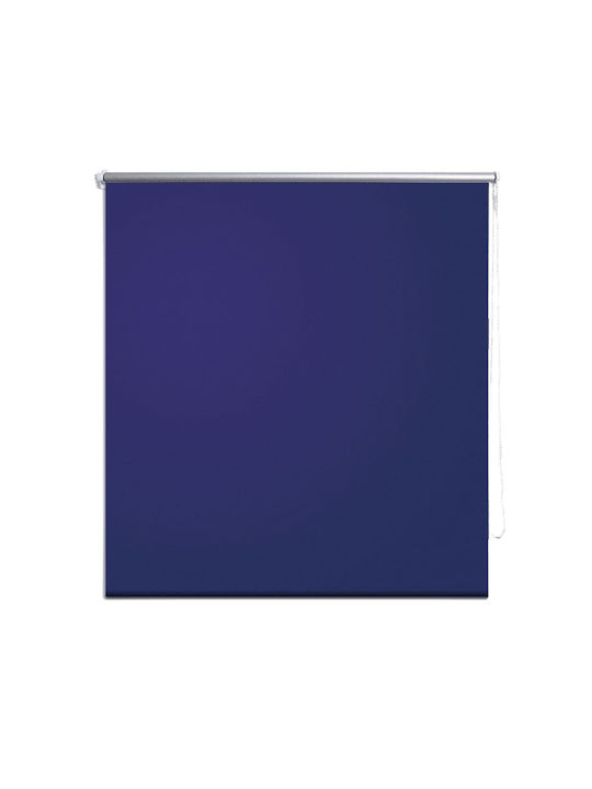 vidaXL Ρόλερ Σκίασης Total Blackout Blau Π120xΥ175cm 240128