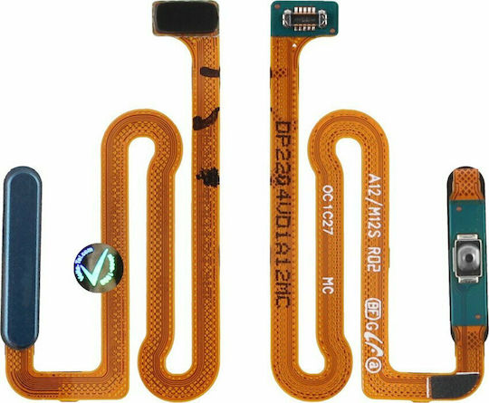 Samsung Cabluri De Înlocuire Pentru Telefoane Mobile Cu Amprentă Digitală Service Pack În Culoare Albastră Pentru Galaxy A12