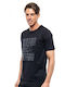 Biston Men's Short Sleeve T-shirt Black