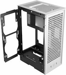 HYTE Revolt 3 + PSU 700W Mini Tower Computer Case with Window Panel White