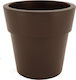 Viomes Linea 873 Flower Pot 35x33cm Grey Brown (Taupe)