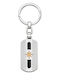 Rosso Amante Metallic Gold Keychain