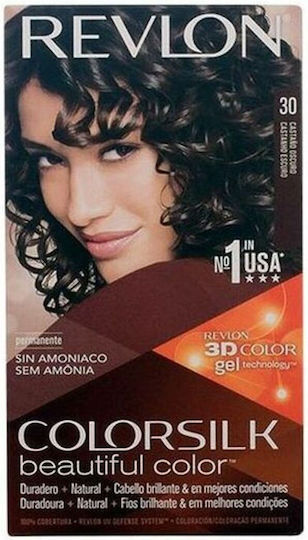 Revlon Colorsilk Hair Dye 30 Dark Browns 59.1ml