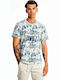 Mehrfarbiges T-Shirt