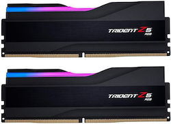 G.Skill Trident Z5 RGB 64GB DDR5 RAM with 2 Modules (2x32GB) and 5600 Speed for Desktop