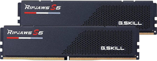 G.Skill Ripjaws S5 DDR5 64GB RAM με 2x32GB Modules και Ταχύτητα 5600 για Desktop